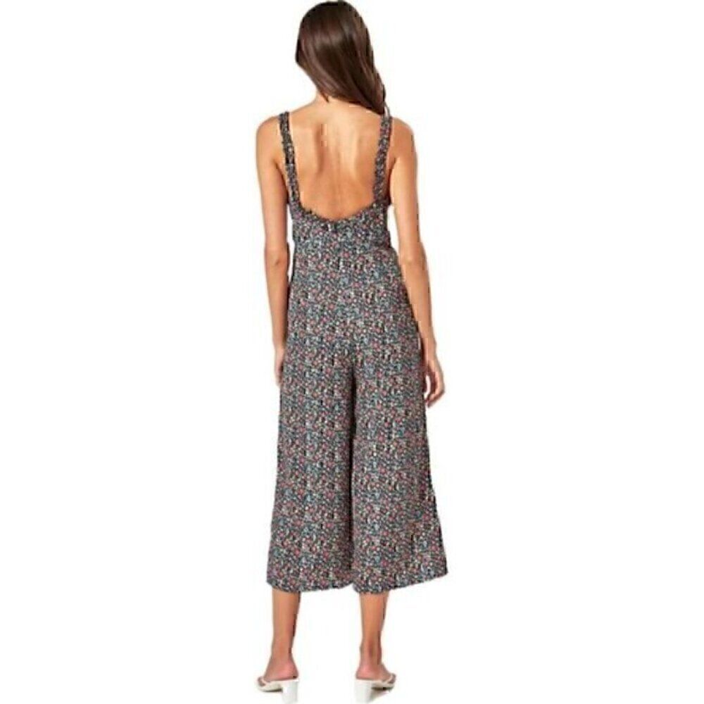 Charlie Holiday Women's Mason Jumpsuit, Festive Floral Dark, M - Picture 4 of 8